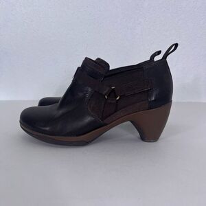 Merrell Brown Espresso Leather Ankle Heels
